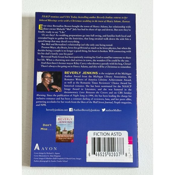 A Christmas to Remember Holiday Romance Novel by Beverly Jenkins - Picture 3 of 3